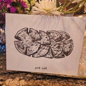 Pork Roll Print